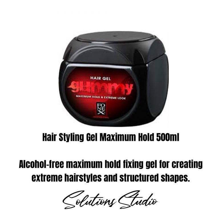 Hair Styling Gel Maximum Hold 500ml